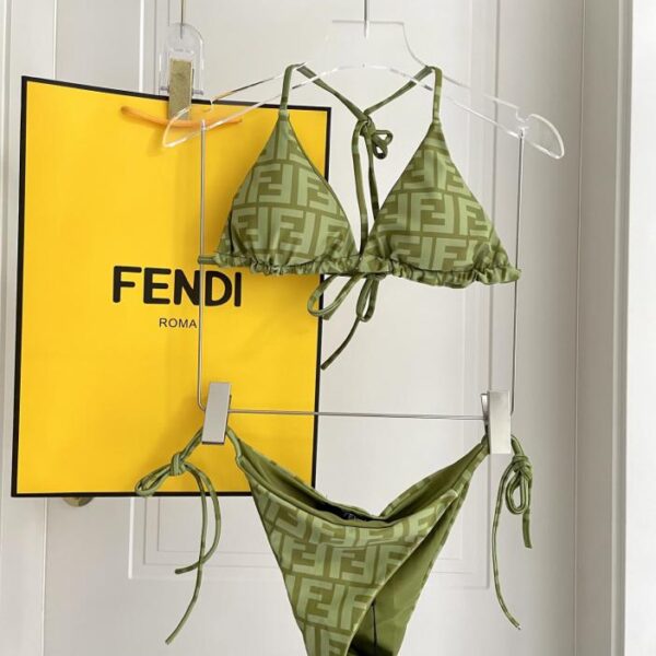 réplica,joyas,joyería,1:1,replica,fake,lujo,barato Bañador bikini Fendi estampado