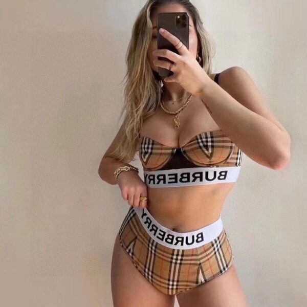 réplica,joyas,joyería,1:1,replica,fake,lujo,barato Burberry nuevo bikini