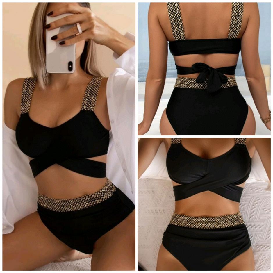 réplica,joyas,joyería,1:1,replica,fake,lujo,barato réplica,joyas,joyería,1:1,replica,fake,lujo,barato El nuevo bikini separado sexy de Versace👙