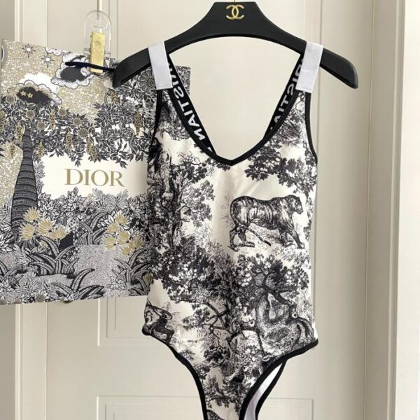 réplica,joyas,joyería,1:1,replica,fake,lujo,barato Bañador de una pieza Dior Animal Collection