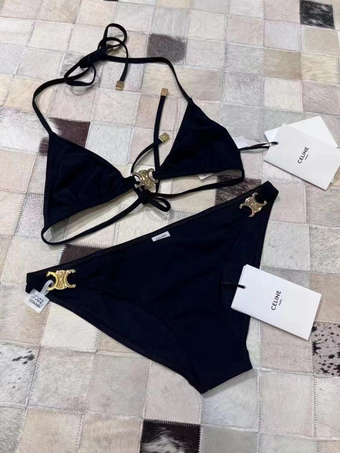 réplica,joyas,joyería,1:1,replica,fake,lujo,barato réplica,joyas,joyería,1:1,replica,fake,lujo,barato Bikini Celine Arco de Triunfo con cuello halter