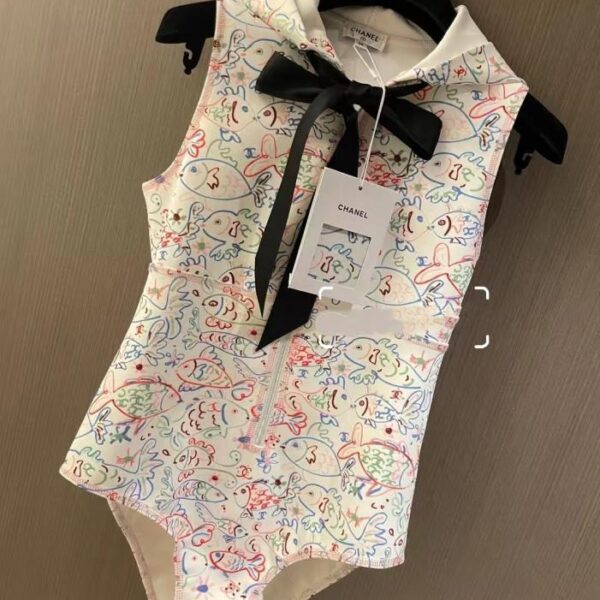 réplica,joyas,joyería,1:1,replica,fake,lujo,barato El nuevo bañador de una pieza de Chanel muestra vitalidad juvenil 💐🌸