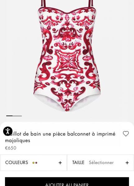 réplica,joyas,joyería,1:1,replica,fake,lujo,barato DG traje de baño push-up con tirantes y aros diosa sexy👙
