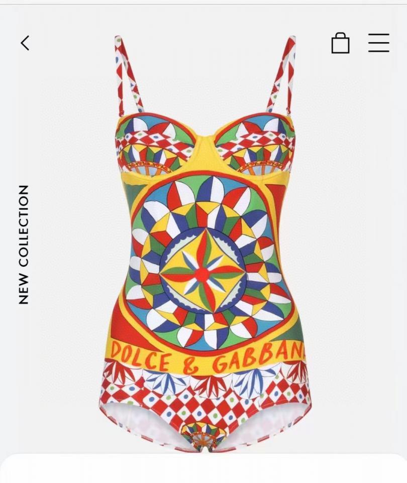 réplica,joyas,joyería,1:1,replica,fake,lujo,barato réplica,joyas,joyería,1:1,replica,fake,lujo,barato DG traje de baño push-up con tirantes y aros diosa sexy👙