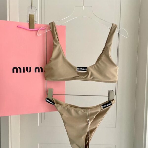 réplica,joyas,joyería,1:1,replica,fake,lujo,barato Miu Miu nuevo bañador dividido