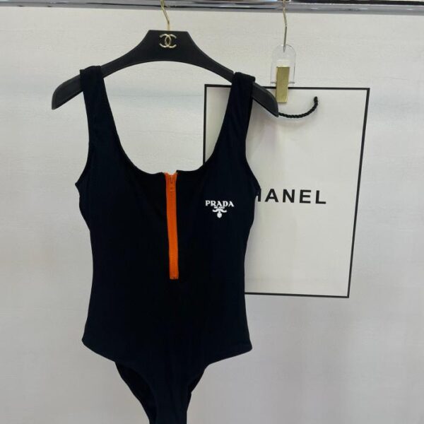 réplica,joyas,joyería,1:1,replica,fake,lujo,barato Prada nuevo traje de baño de una pieza de punto