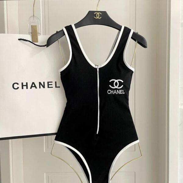 réplica,joyas,joyería,1:1,replica,fake,lujo,barato Chanel nuevo traje de baño de una pieza