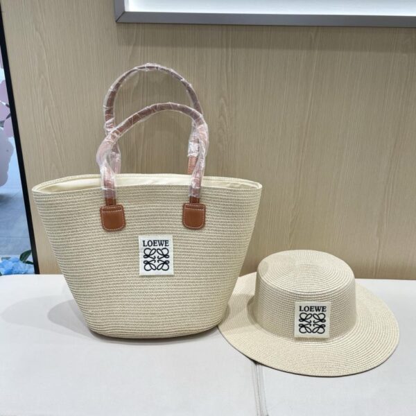 réplica,joyas,joyería,1:1,replica,fake,lujo,barato Bolso sombrero de paja LOEWE