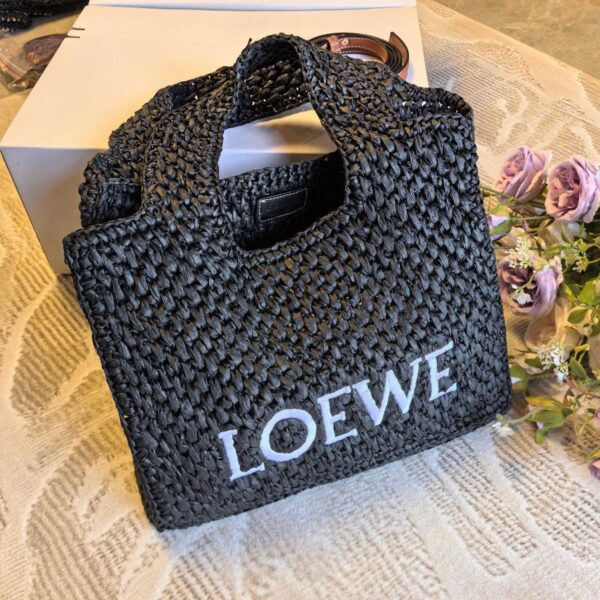 réplica,joyas,joyería,1:1,replica,fake,lujo,barato Bolso tote de paja Loewe