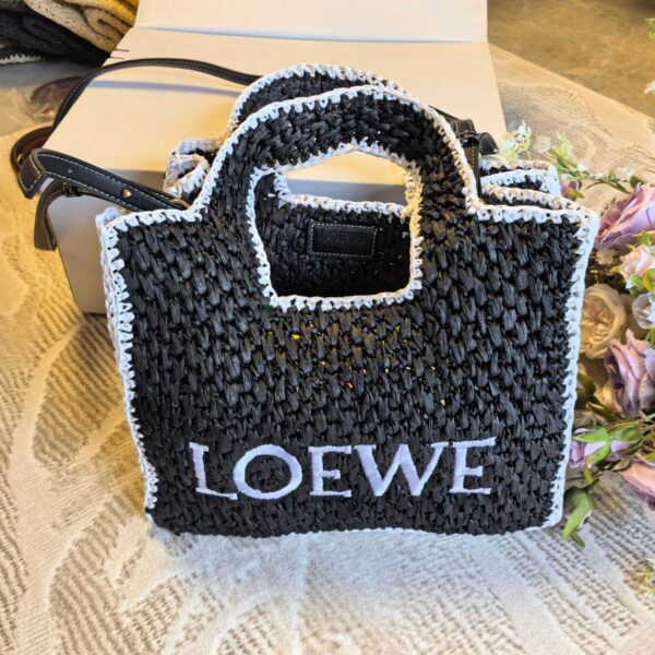 réplica,joyas,joyería,1:1,replica,fake,lujo,barato Bolso tote de paja Loewe
