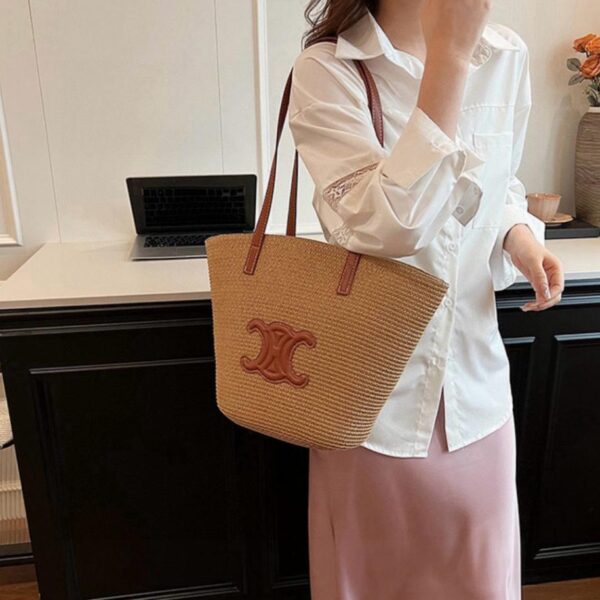 réplica,joyas,joyería,1:1,replica,fake,lujo,barato Celine nuevo bolso de paja