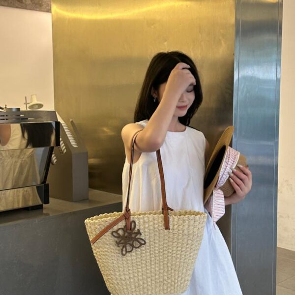 réplica,joyas,joyería,1:1,replica,fake,lujo,barato Bolso de paja LOEWE bolso de paja estilo verano