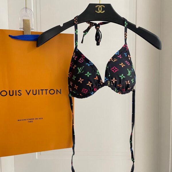 réplica,joyas,joyería,1:1,replica,fake,lujo,barato Traje de baño bikini LV adecuado para diversos escenarios ♀Playa, piscina, aguas termales, parque acuático, rafting