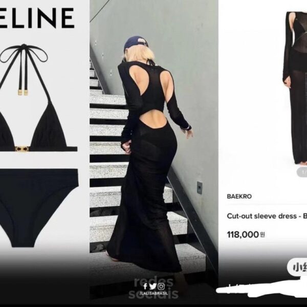 réplica,joyas,joyería,1:1,replica,fake,lujo,barato Bikini grande con herrajes Celine Arc de Triomphe adecuado para varias escenas de traje de baño ♀Playa, piscina, aguas termales, parque acuático, rafting