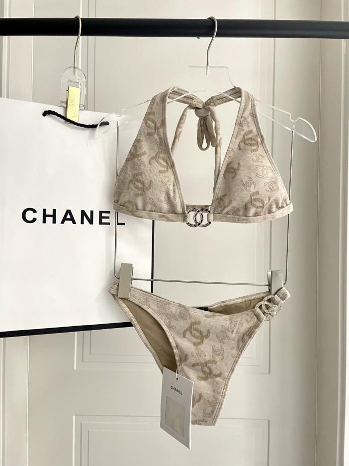 réplica,joyas,joyería,1:1,replica,fake,lujo,barato réplica,joyas,joyería,1:1,replica,fake,lujo,barato Chanel nuevo traje de baño dividido en jacquard
