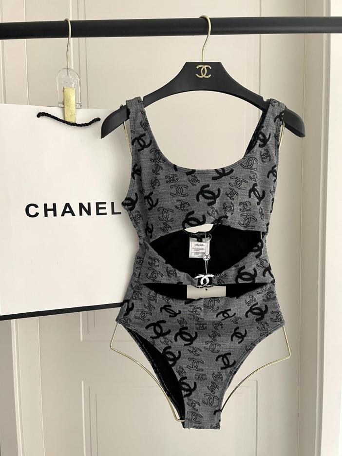 réplica,joyas,joyería,1:1,replica,fake,lujo,barato réplica,joyas,joyería,1:1,replica,fake,lujo,barato Chanel nuevo traje de baño de una pieza en jacquard