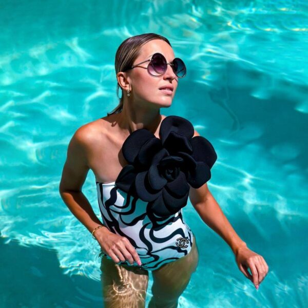 réplica,joyas,joyería,1:1,replica,fake,lujo,barato Chanel nuevo traje de baño de una pieza