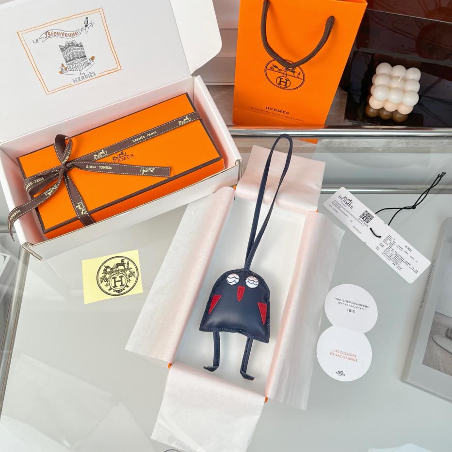 réplica,joyas,joyería,1:1,replica,fake,lujo,barato réplica,joyas,joyería,1:1,replica,fake,lujo,barato Colgante de bolso HERMES Hibouton Charm