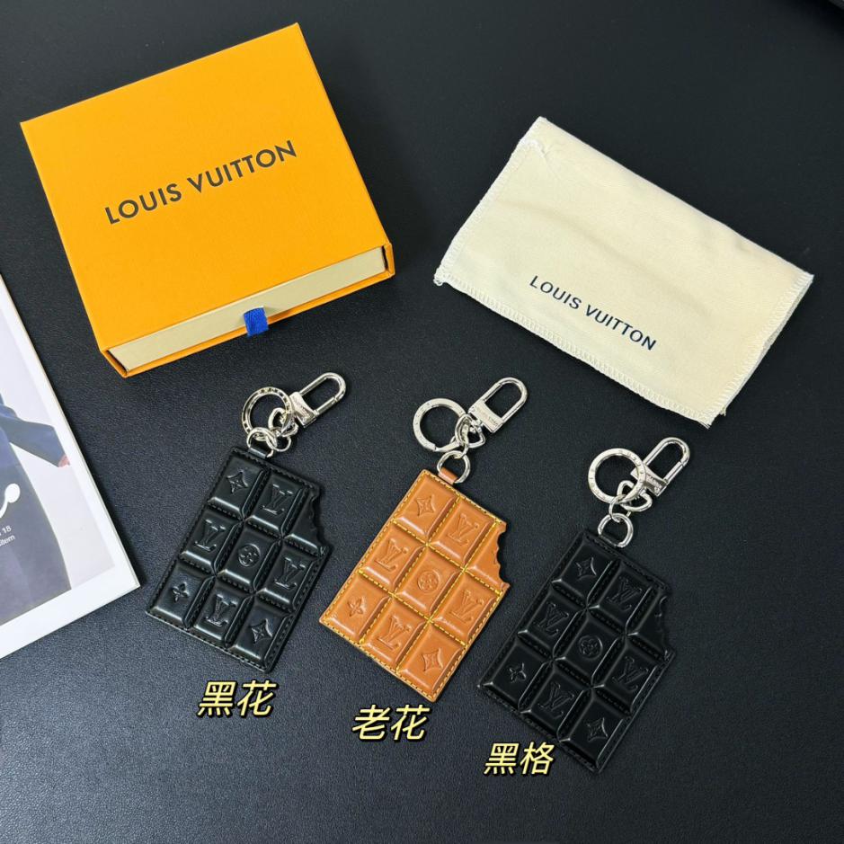 réplica,joyas,joyería,1:1,replica,fake,lujo,barato réplica,joyas,joyería,1:1,replica,fake,lujo,barato Louis Vuitton M01478 Llavero Chocolate Colgante 3 Colores