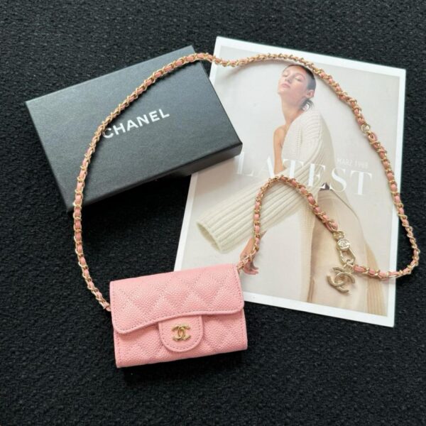 réplica,joyas,joyería,1:1,replica,fake,lujo,barato Nuevo Minibolso bandolera Chanel Ball Caviar de piel