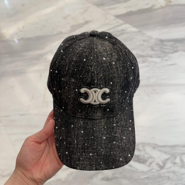 réplica,joyas,joyería,1:1,replica,fake,lujo,barato CELINE nueva gorra de béisbol retro azul denim