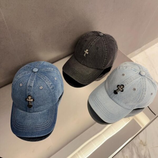 réplica,joyas,joyería,1:1,replica,fake,lujo,barato CELINE nueva gorra de béisbol retro azul denim