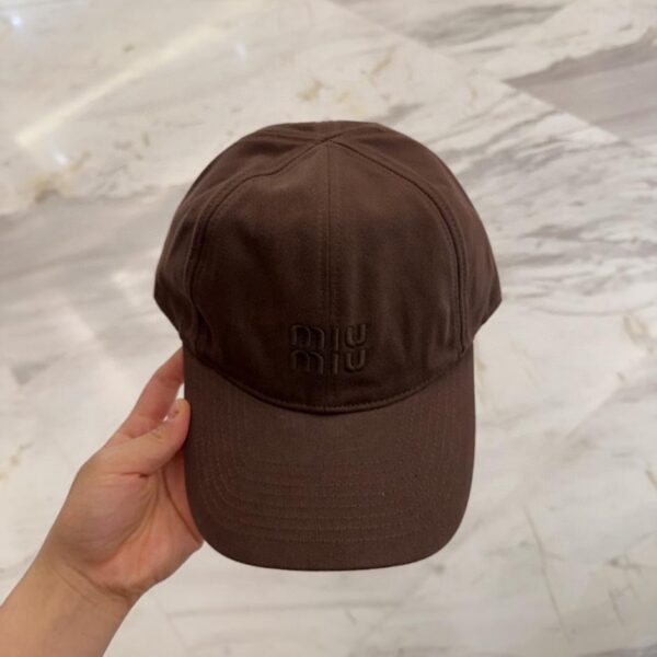 réplica,joyas,joyería,1:1,replica,fake,lujo,barato Miu Miu nueva gorra de béisbol bordada