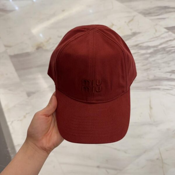 réplica,joyas,joyería,1:1,replica,fake,lujo,barato Miu Miu nueva gorra de béisbol bordada