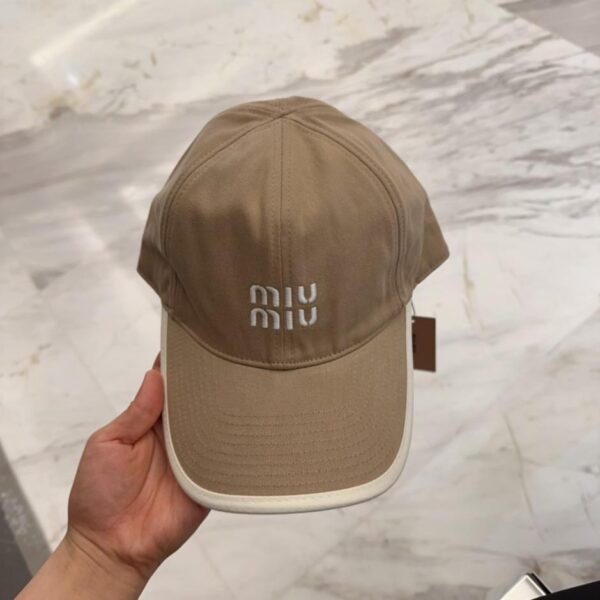 réplica,joyas,joyería,1:1,replica,fake,lujo,barato Miu Miu nueva gorra de béisbol bordada