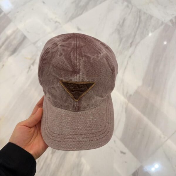 réplica,joyas,joyería,1:1,replica,fake,lujo,barato Prada gorra de béisbol con letras bordadas