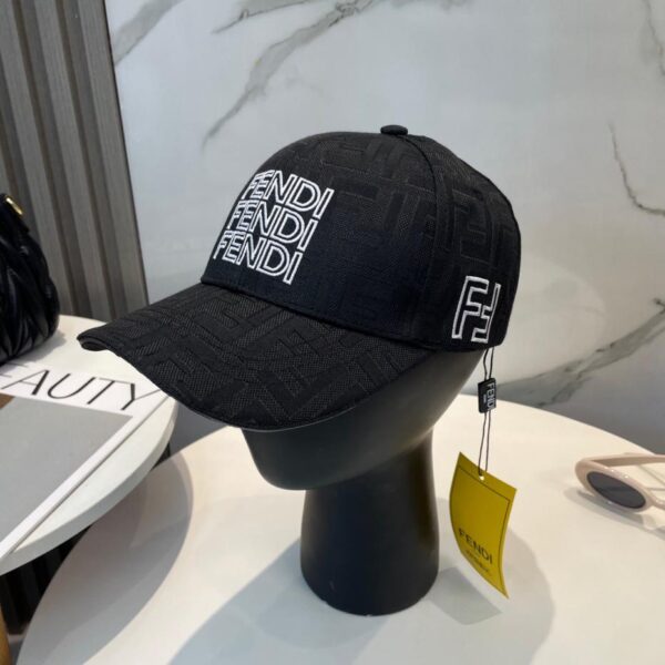 réplica,joyas,joyería,1:1,replica,fake,lujo,barato Gorra de béisbol FENDI serie presbicia, artículo clásico FF de segunda mano
