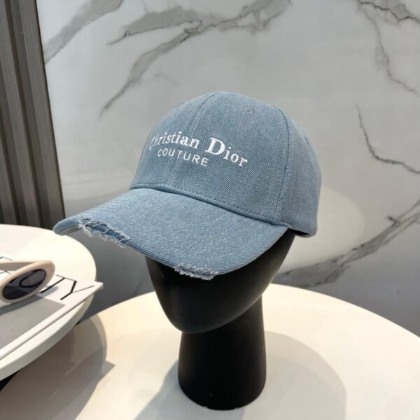 réplica,joyas,joyería,1:1,replica,fake,lujo,barato Dior nueva gorra de béisbol de mezclilla bordada