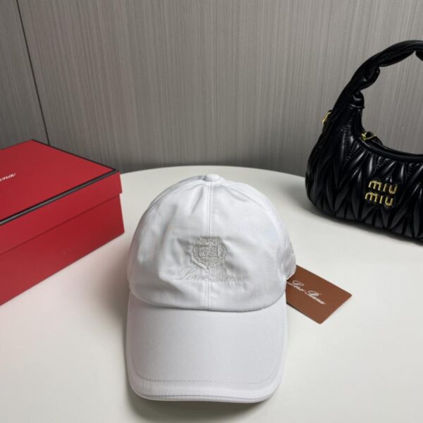réplica,joyas,joyería,1:1,replica,fake,lujo,barato PLoro Piana counter nueva gorra de béisbol de versión alta