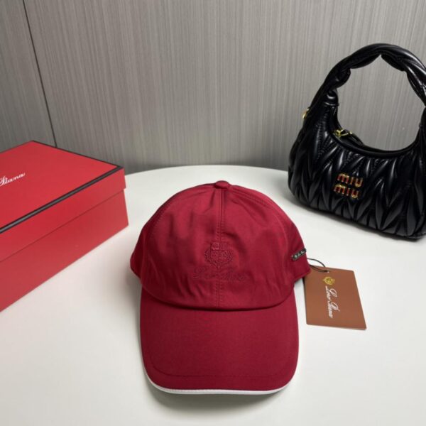 réplica,joyas,joyería,1:1,replica,fake,lujo,barato PLoro Piana counter nueva gorra de béisbol de versión alta