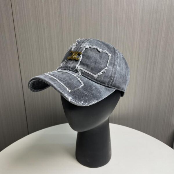 réplica,joyas,joyería,1:1,replica,fake,lujo,barato Gorra de béisbol Celine con lavado de primavera Nueva gorra de béisbol