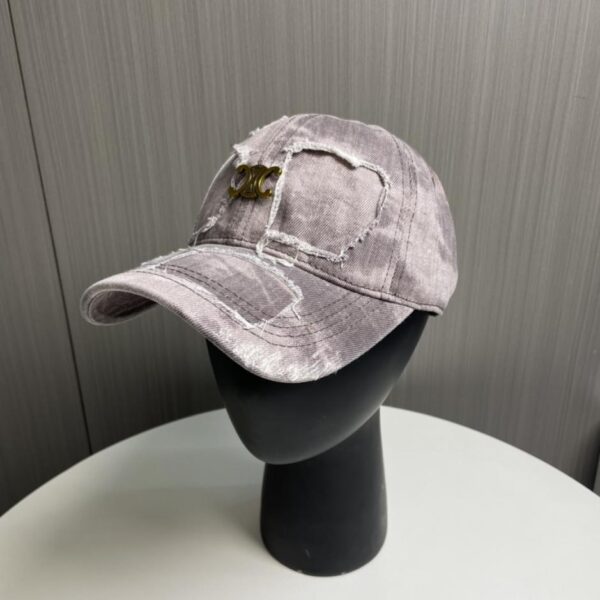 réplica,joyas,joyería,1:1,replica,fake,lujo,barato Gorra de béisbol Celine con lavado de primavera Nueva gorra de béisbol