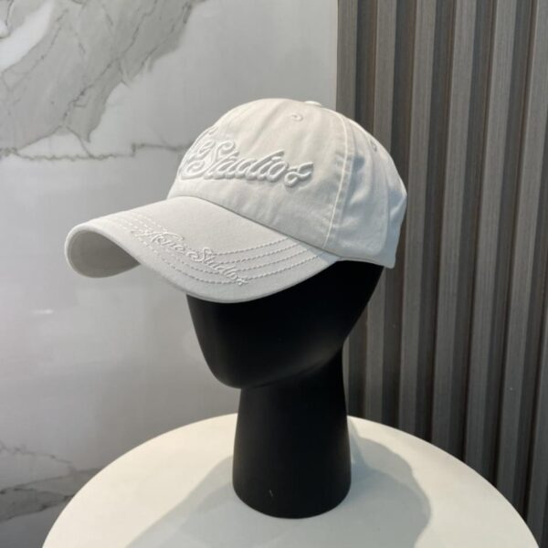 réplica,joyas,joyería,1:1,replica,fake,lujo,barato Gorra de béisbol con letras de calle principal, multilínea, favorita de la gente de moda para el acné