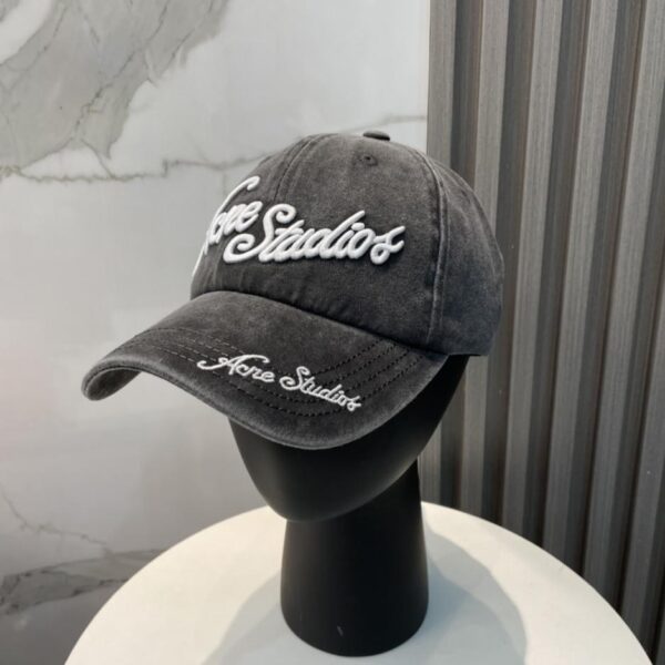 réplica,joyas,joyería,1:1,replica,fake,lujo,barato Gorra de béisbol con letras de calle principal, multilínea, favorita de la gente de moda para el acné