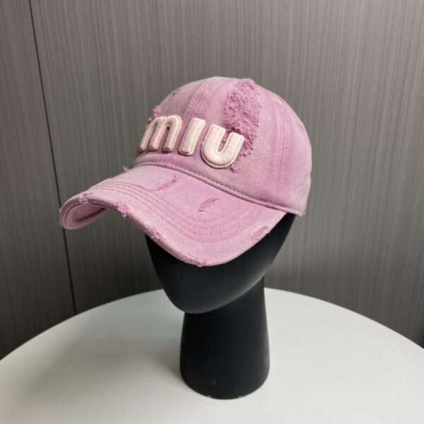 réplica,joyas,joyería,1:1,replica,fake,lujo,barato Miu Miu nueva gorra de béisbol de primavera
