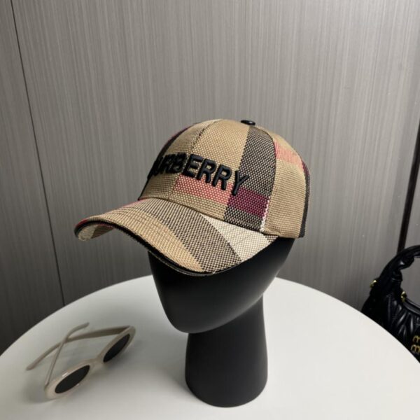 réplica,joyas,joyería,1:1,replica,fake,lujo,barato Gorra de béisbol unisex de calidad original de Burberry.