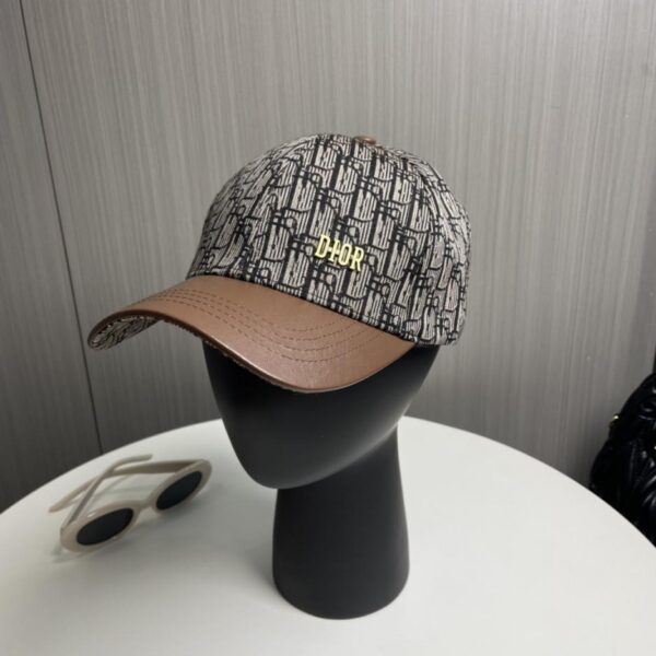 réplica,joyas,joyería,1:1,replica,fake,lujo,barato DIOR Otoño e Invierno versión coreana nuevo británico clásico casual original calidad gorra de béisbol unisex