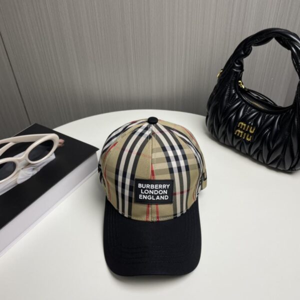 réplica,joyas,joyería,1:1,replica,fake,lujo,barato Gorra de béisbol original de Burberry para hombre y mujer.