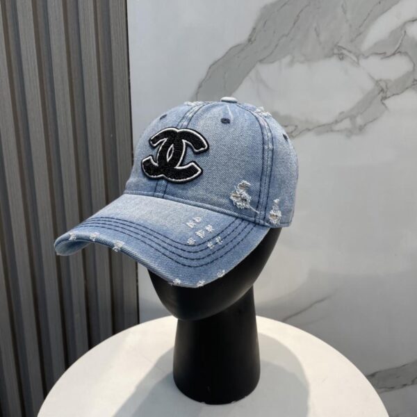 réplica,joyas,joyería,1:1,replica,fake,lujo,barato Chanel nueva gorra de béisbol de mezclilla lavada