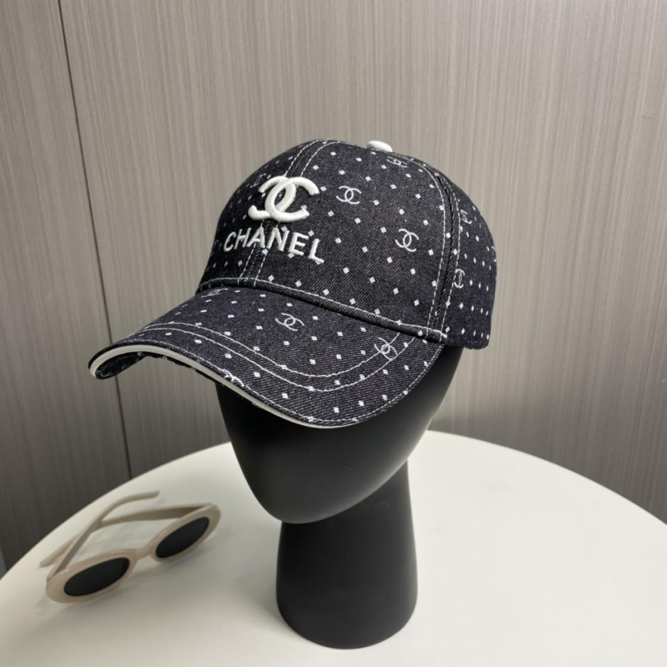 réplica,joyas,joyería,1:1,replica,fake,lujo,barato réplica,joyas,joyería,1:1,replica,fake,lujo,barato Chanel nueva gorra de béisbol de mezclilla lavada