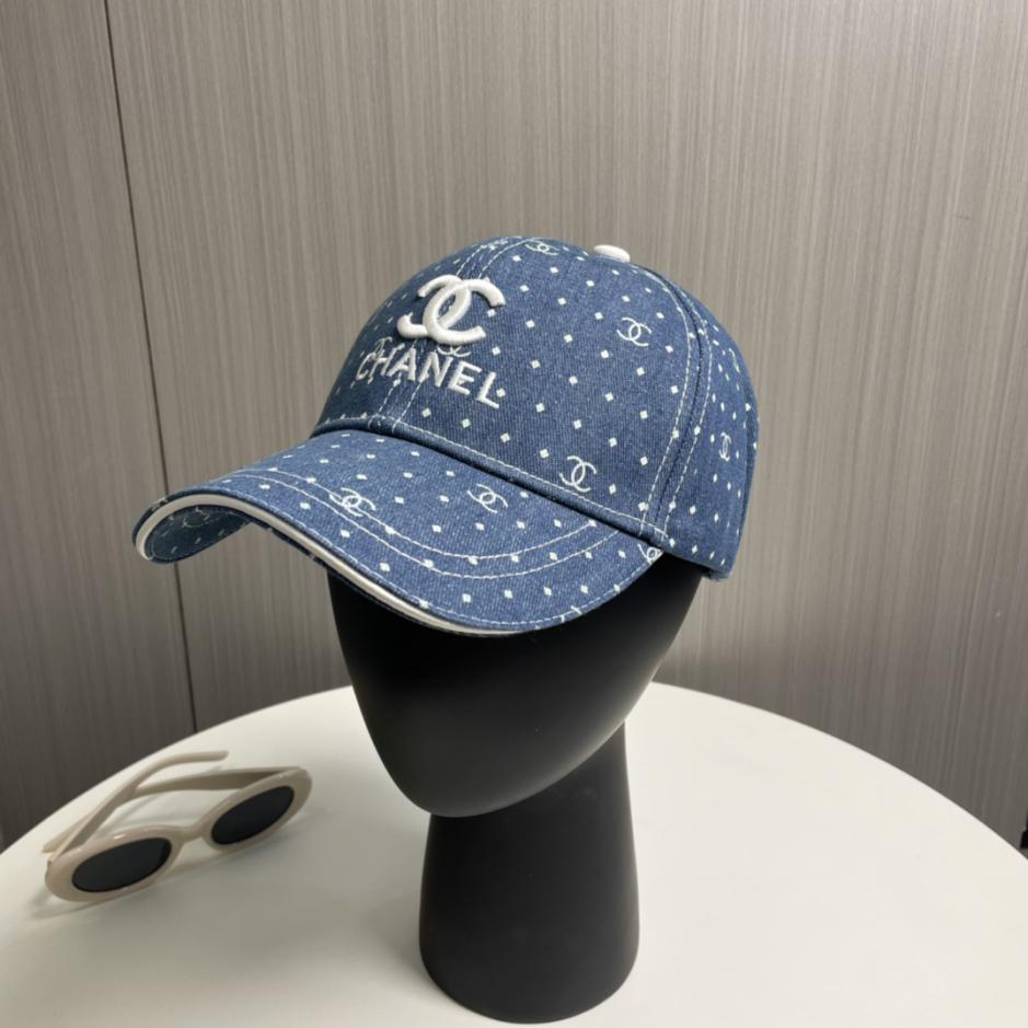 réplica,joyas,joyería,1:1,replica,fake,lujo,barato réplica,joyas,joyería,1:1,replica,fake,lujo,barato Chanel nueva gorra de béisbol de mezclilla lavada