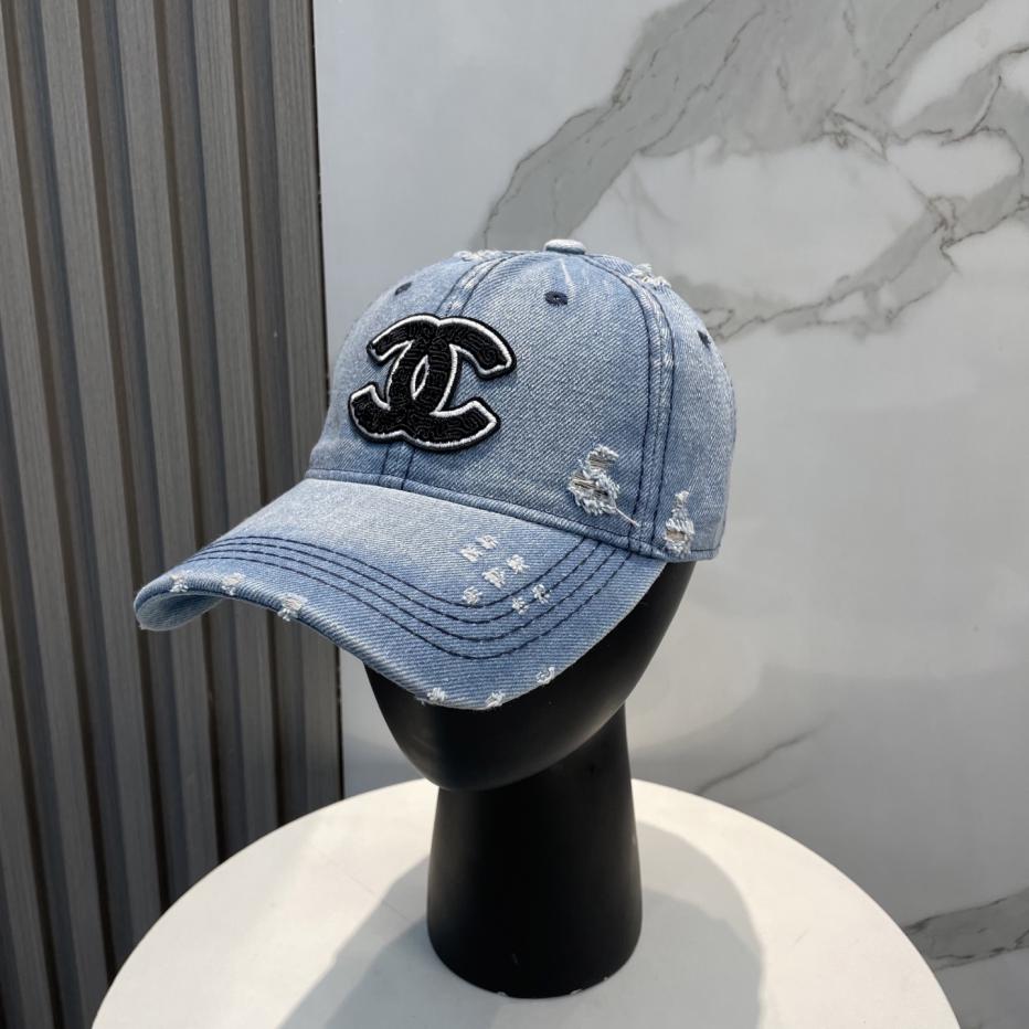 réplica,joyas,joyería,1:1,replica,fake,lujo,barato réplica,joyas,joyería,1:1,replica,fake,lujo,barato Chanel nueva gorra de béisbol de mezclilla lavada
