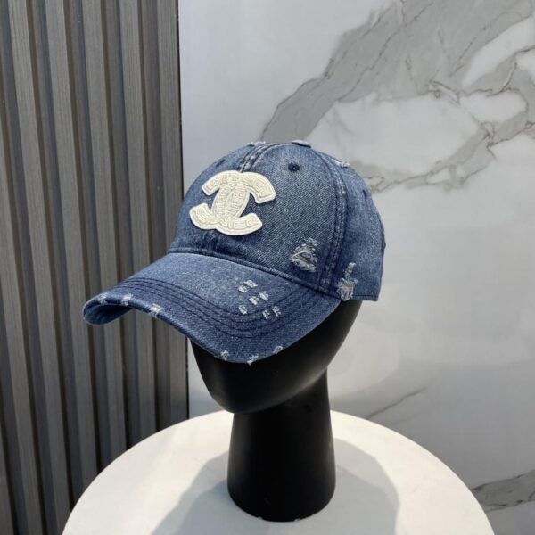réplica,joyas,joyería,1:1,replica,fake,lujo,barato Chanel nueva gorra de béisbol de mezclilla lavada