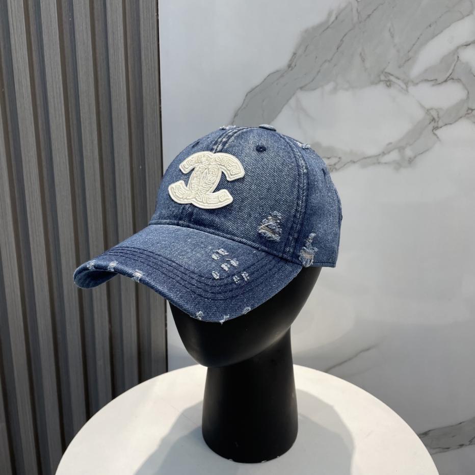 réplica,joyas,joyería,1:1,replica,fake,lujo,barato réplica,joyas,joyería,1:1,replica,fake,lujo,barato Chanel nueva gorra de béisbol de mezclilla lavada