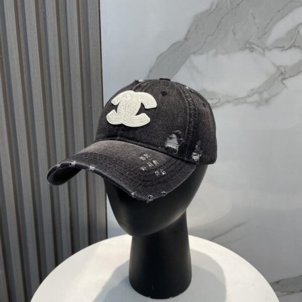 réplica,joyas,joyería,1:1,replica,fake,lujo,barato Chanel nueva gorra de béisbol de mezclilla lavada