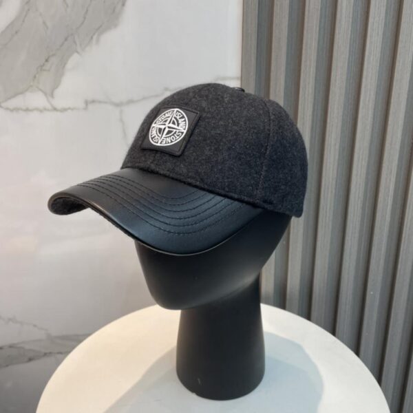 réplica,joyas,joyería,1:1,replica,fake,lujo,barato Gorra de béisbol de lana de otoño e invierno nueva marca de moda STONE